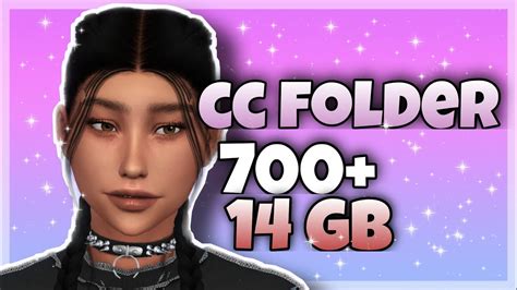 Cc Folder😜700 Male And Female Cc The Sims 4the African Simmer Youtube