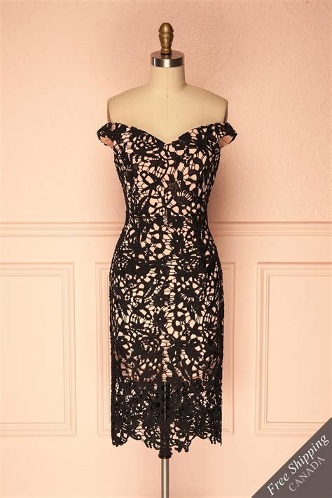 Kagome Boutique1861 This Cocktail Dress Will Make You Dream Thanks To Its Flowery Lace And