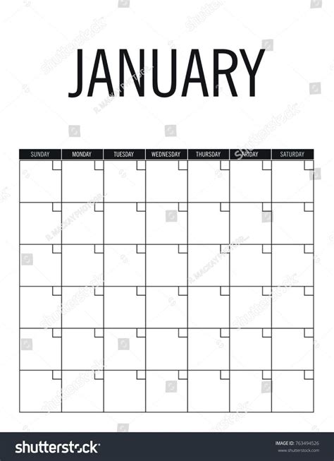 Calendar Template No Year Calendar Template Blank Calendar Pages