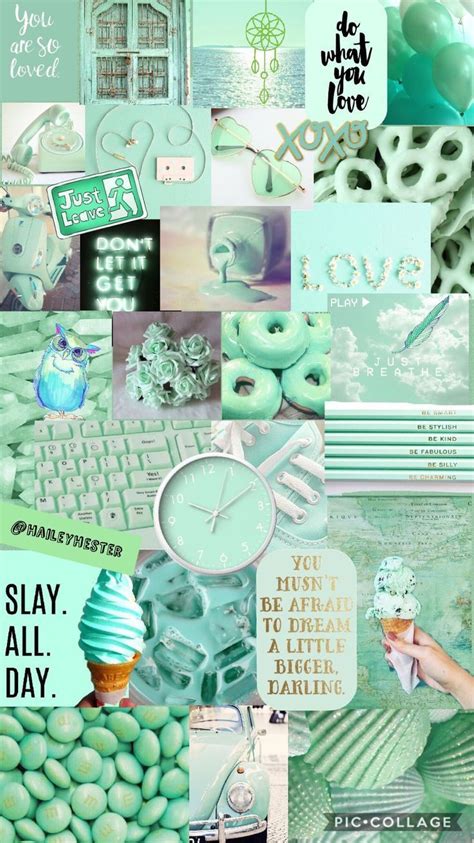 Sage Green Aesthetic Collage Laptop Draw O