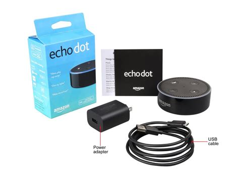 Amazon Echo Dot 2nd Generation Black