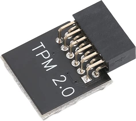TPM 2 0 Verschlüsselungssicherheitsmodul TPM Prozessor Schwarzes TPM