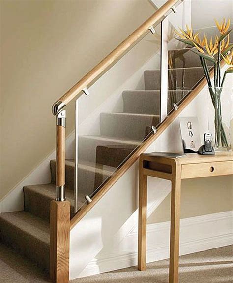 Nice 43 Affordable Glass Staircase Design Ideas Wood Railings For