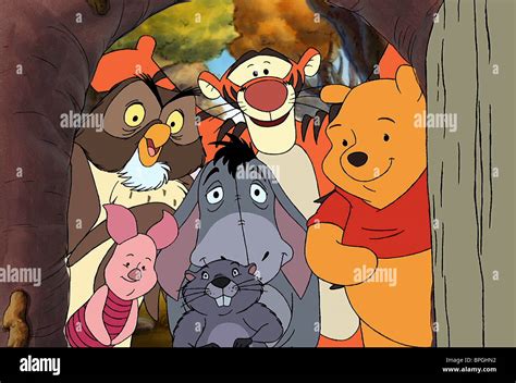 Owl Piglet Tigger Eeyore Gopher And Winnie The Pooh A Winnie The Pooh