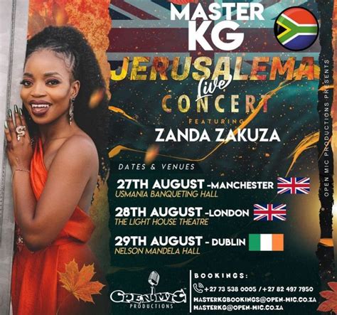 Vocalist Zanda Zakuza Takes Nomcebo Zikodes Place On Master Kgs