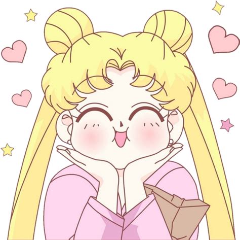 Sailor Moon Kawaii Free Transparent Png Download Pngkey