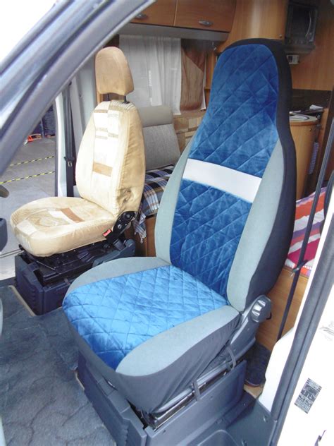 Ford Transit Motorhome Seat Covers Bali Blue Mh 0007 Motorhome Seat