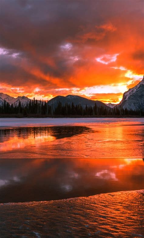 1280x2120 Canada Alberta Banff National Park Iphone 6 Plus Wallpaper