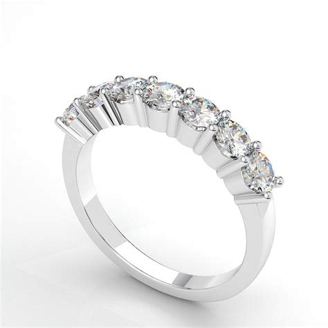 Simone 7 Round Eternity Ring The Diamond Ring Company