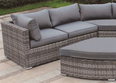 It is a dark grey 3 pieces sofa with removable seats and 3 cushion as seen in pictures. U Shape Sofa Set,Decon L Shape Sofa,Decon Outdoor ...