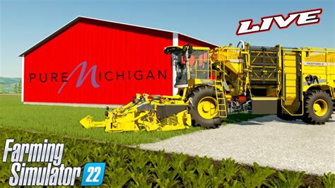 🔴 Michigan Farms Map First Look Farming Simulator 22 Youtube