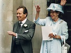 Princess Margaret and Lord Snowdon at their daughter Sarah's wedding in ...