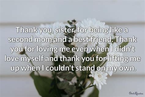 30 Sweet Thank You Messages For Sisters