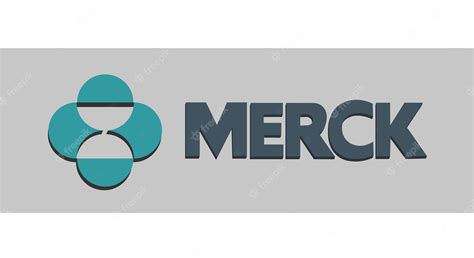 Premium Vector Merck Logo Merck Is An American Multinational