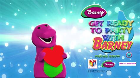 Get Ready To Party With Barney Promo Show💜💚💛 Custom Audio