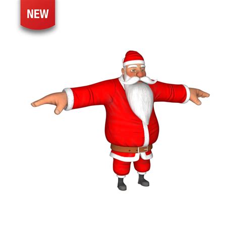 Santa Claus 3d Model