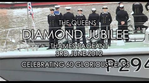 The Queens Diamond Jubilee Thames Pageant 362012 Youtube