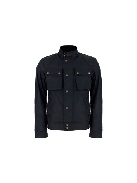 Belstaff Racemaster Jacket Dark Navy Editorialist