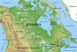 Karte von Kanada - Freeworldmaps.net