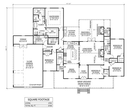 5 Bedroom House Plans With Double Garage