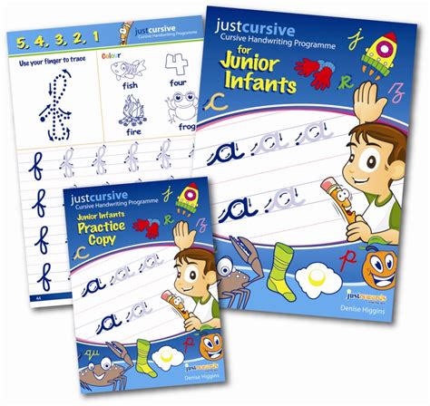 Russian handwriting training alphabet worksheets for improving handwriting for adults in pdf format. Just Cursive Handwriting Junior Infants (Book & Practice ...