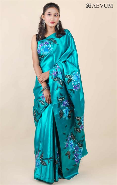 Satin Silk Saree 11947 Aevum