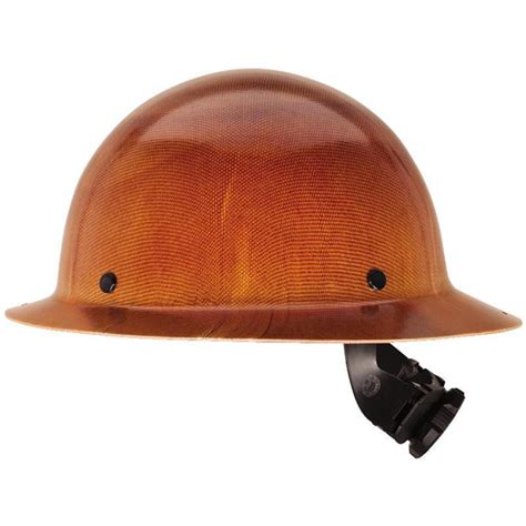 Fiberglass Brown Hard Hat Hazmat Supply And Industrial Safety Products