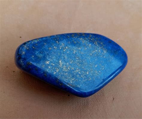 47 Gm Beautiful Lapis Lazuli Polished Tumble From Madan Char