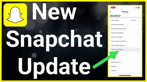 How To Get The New Snapchat Update Youtube