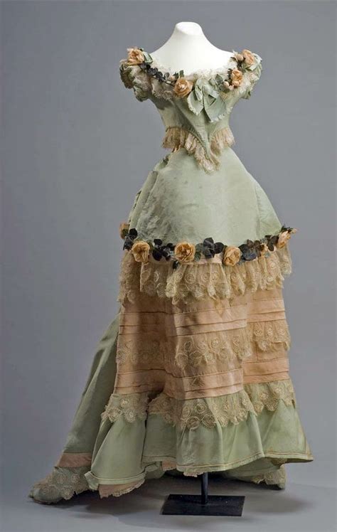 Imitation Shewhoworshipscarlin Evening Dress Late 1800s