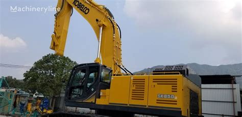 New Kobelco Sk 8502017 New Hino Engine Tracked Excavator For Sale