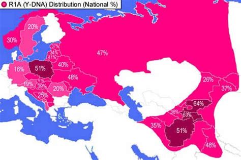 Slavic Gene Ditribution R1a Y Dna Ancient Maps Slavic Dna