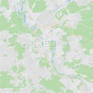 Saarlouis, Germany printable street map - HEBSTREITS Sketches | Street ...