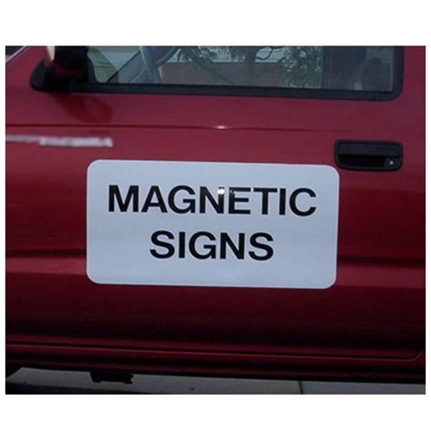 Magnetic Car Advertising Signs