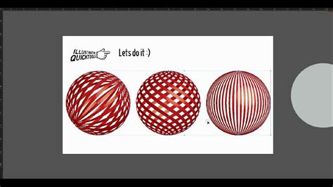Illustrator Quick Tutorial How To Make Graphic 3d Sphere Youtube