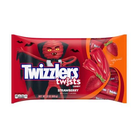 Twizzlers Halloween Strawberry Twist Candy Snack Size Bag 22 Oz Frys Food Stores