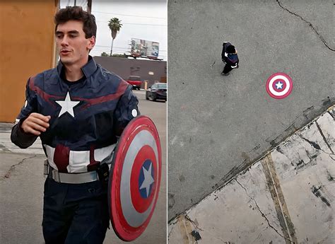 Comic Book Fanatic Builds A Real Life Captain America Shield That