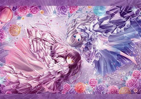 Rose Girl Anime Flower Manga Pink Tinkle Hd Wallpaper Peakpx