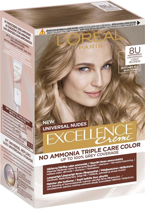 Loreal Paris Excellence Universal Nudes Light Blonde 8u