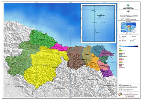 Peta Manokwari Lengkap Dengan Nama Kecamatan Lamudi