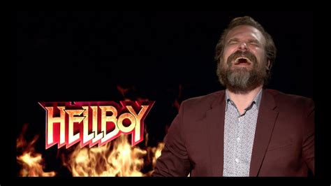 Hellboy Fun Cast Interviews David Harbour Ian Mcshane Milla Jovovich