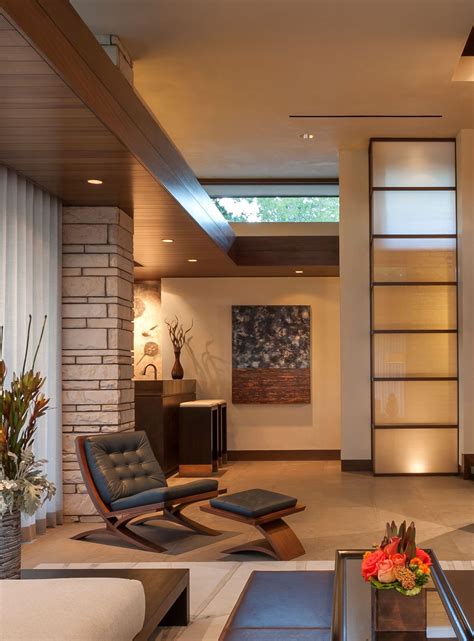 Modern Interior Design Warm Living Room By Charles R