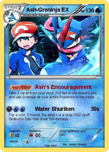 4.7 out of 5 stars. Pokémon Ash Greninja EX 64 64 - Ash's Encouragement - My Pokemon Card