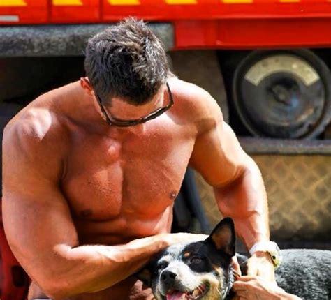 Smokin’ Hot Firemen Are Posing With Pups But It’s For Charity So It’s Totally Cool To Stare
