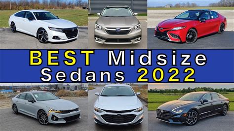 Best Mid Size Sedans For 2024 Top 7 Reviewed And Ranked