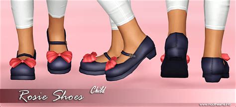 Mod The Sims Rosie Shoes For Females Children And Toddlers