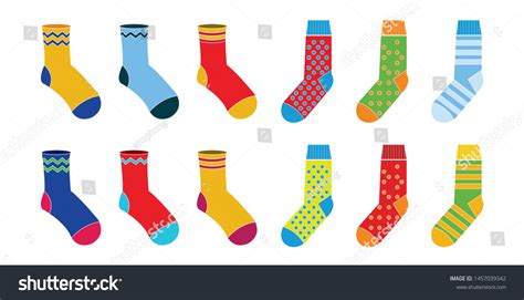 Sock Clipart Sock Drawing Sock Icon Stock Vektorgrafik Lizenzfrei