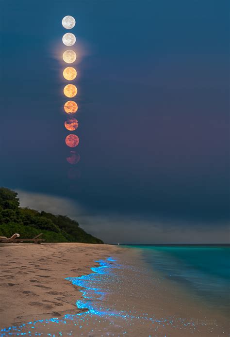 Sparkling Moonset Petr Horálek Photography