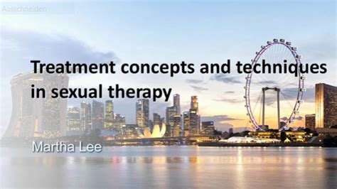 Treatment Concepts And Techniques In Sexual Therapy Nspine Sex And The Spine Open Operating