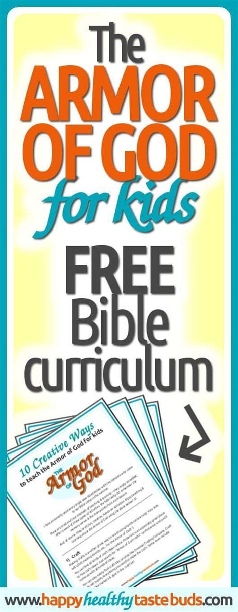 Free Printable Armor Of God Elementary Bible Study Curriculum